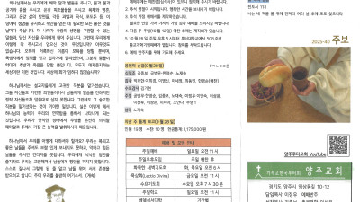 2025년 10월 5일 주보