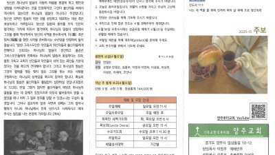 2025년 4월 13일 주보