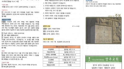 2024년 8월 4일 주보